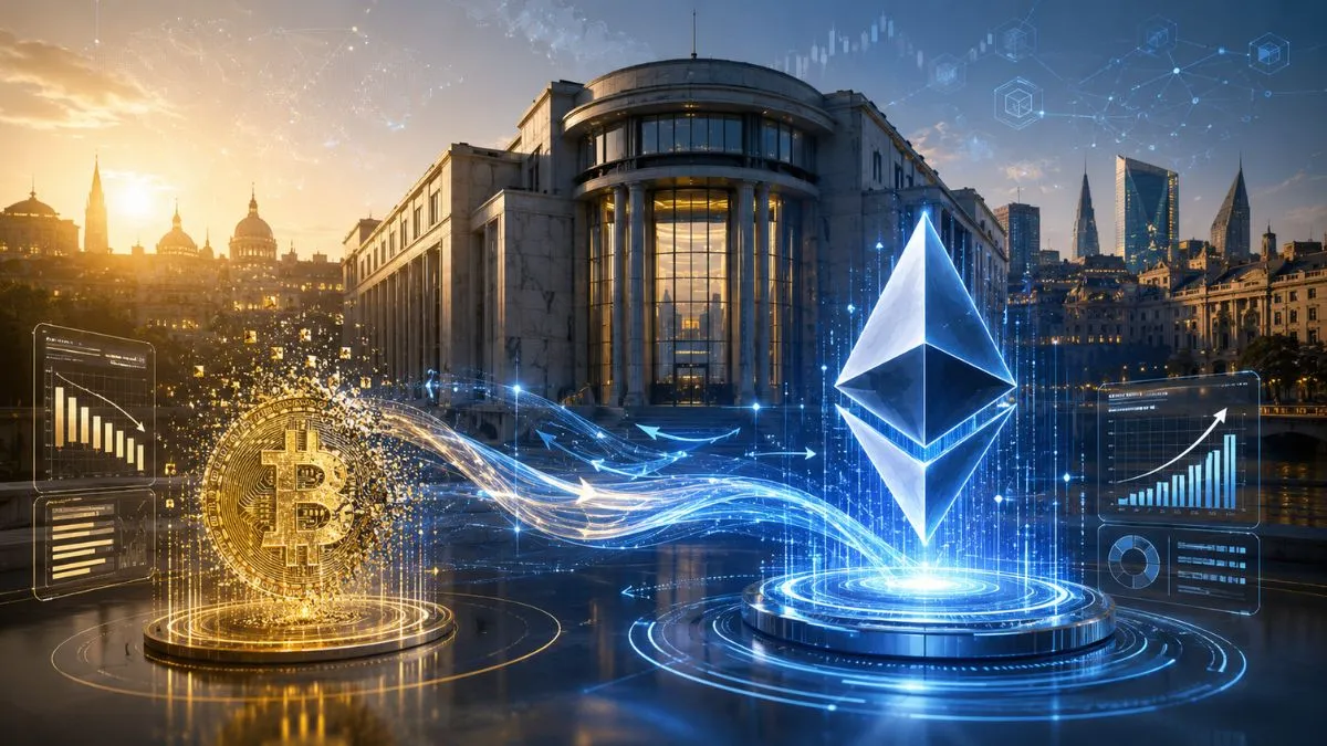 Italy's Largest Bank Triples Staked Ether ETF Position While Slashing Bitcoin IBIT Holdings