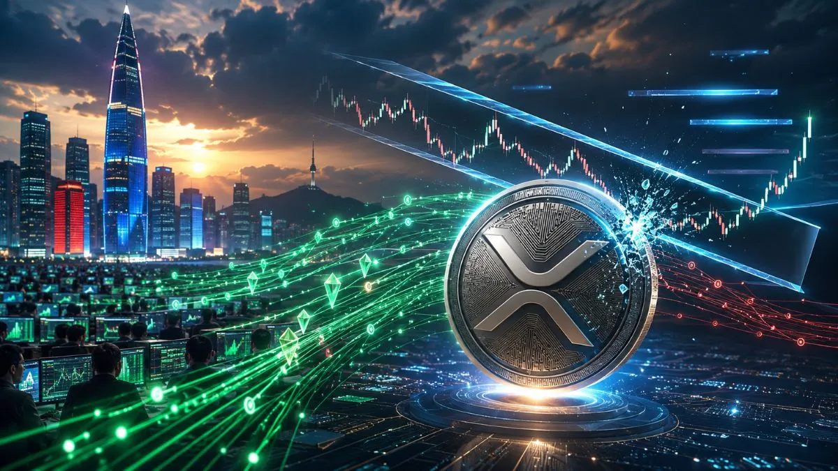 XRP Faces Critical Channel Breakout Test as Korean Buyers Outnumber Sellers 2-to-1