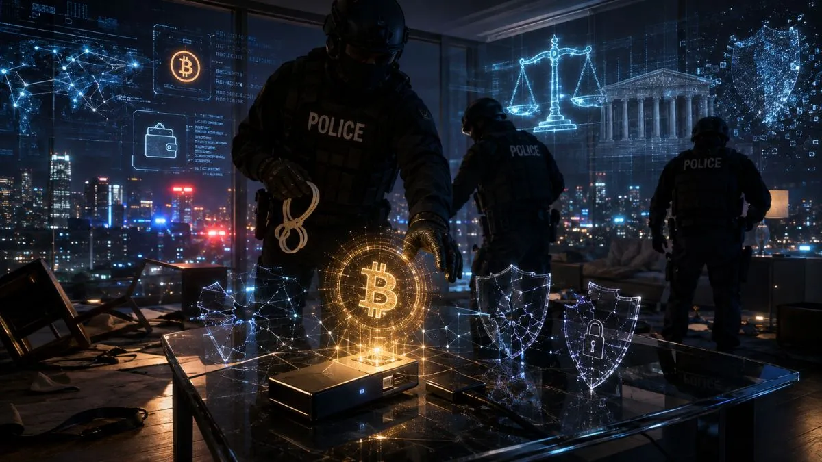 Former LAPD Officer Sentenced to Life for Armed Bitcoin Robbery Disguised as Police Raid