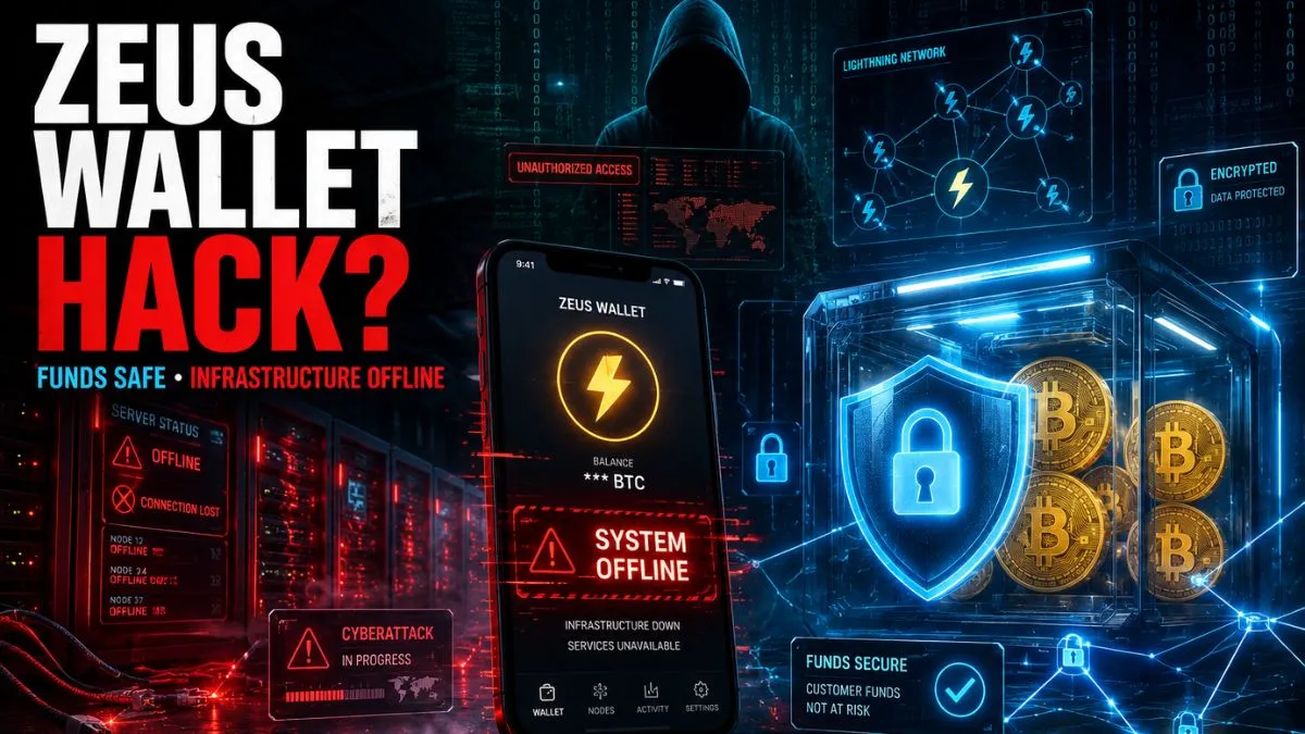 Zeus Wallet Shuts Down Infrastructure After Cybersecurity Breach, Customer Funds Secure
