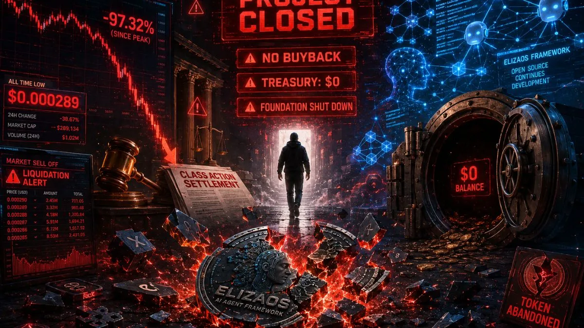 ELIZAOS Token Officially Abandoned